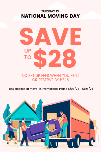 Move In Help from Saf Keep Storage